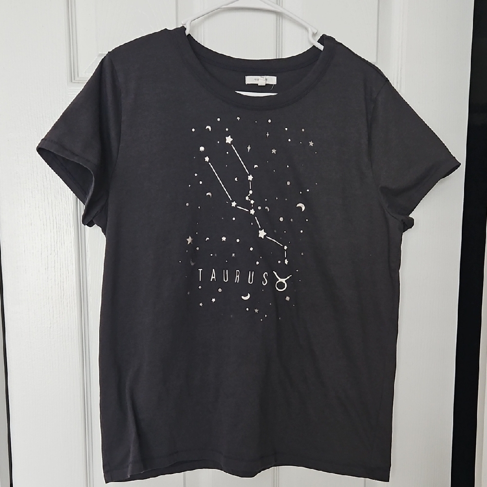 Maurices Black Zodiac Graphic Tee